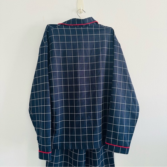New The Happily Eva After Collection The Tonino Pajama Set XS 100% Cotton Plaid - Picture 11 of 15